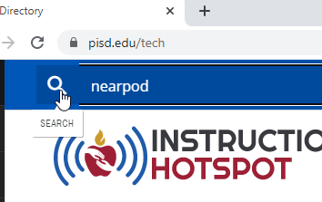 PISD website search tool 